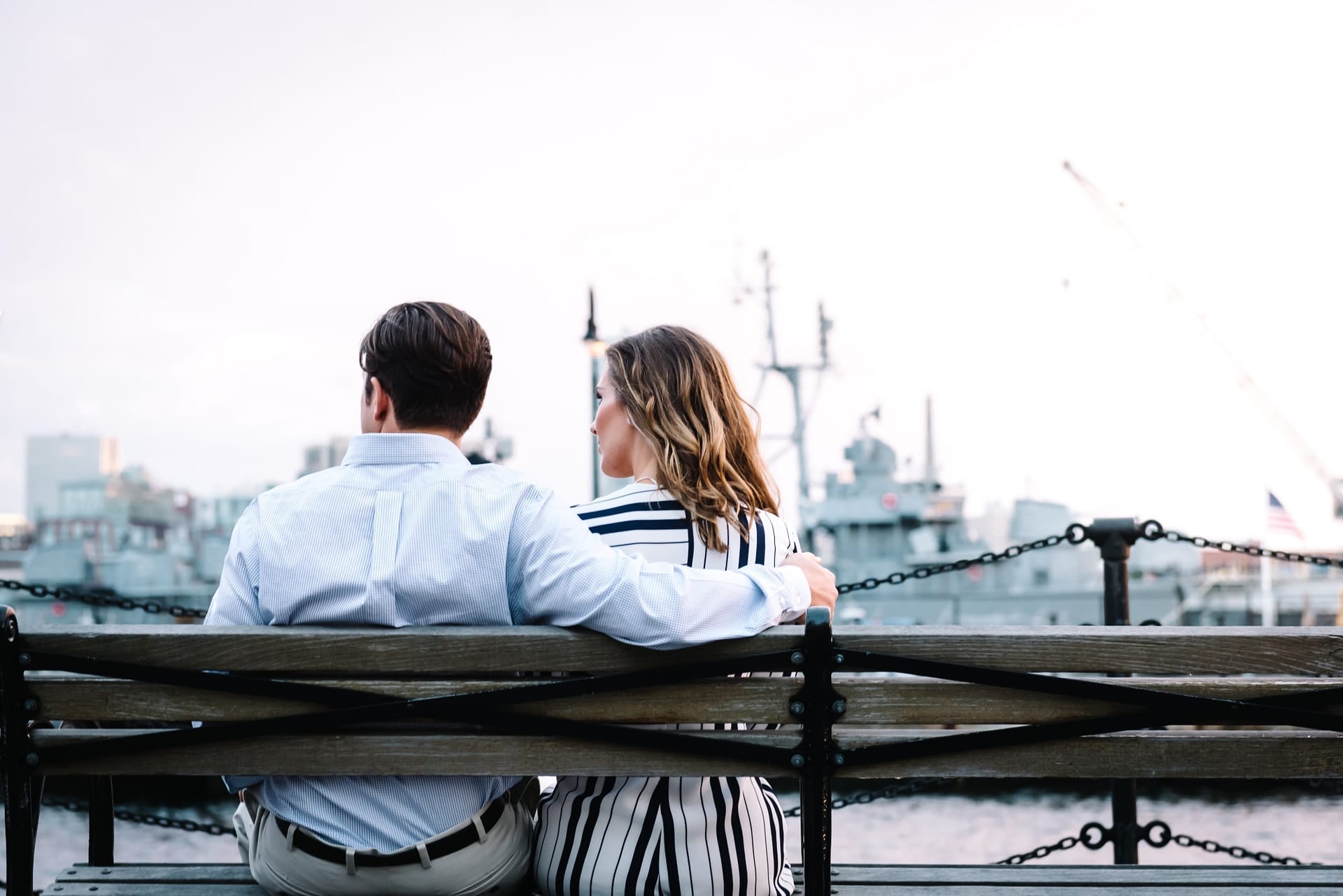 A couple discussing their future plans together